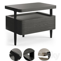 TURRI DOMUS BEDSIDE TABLE By Matteo Nunziati Sideboard Chest of drawer 3D Models 