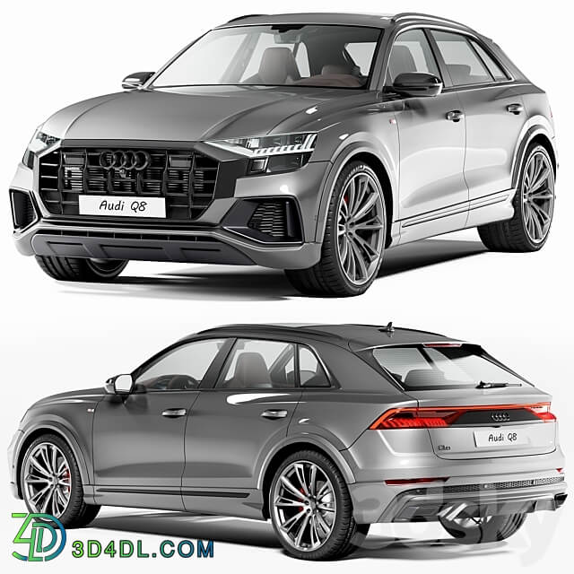 Audi Q8 3D Models