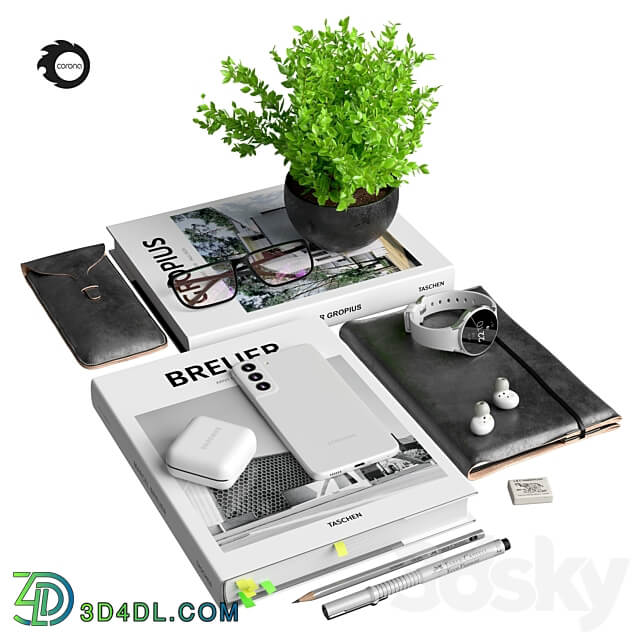 decorative set 6 3D Models