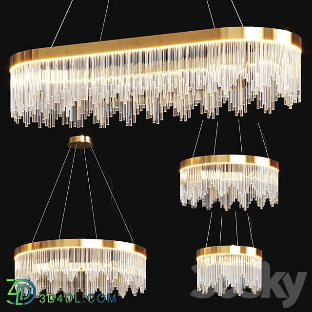 Fairytale Collection by Romatti Pendant light 3D Models