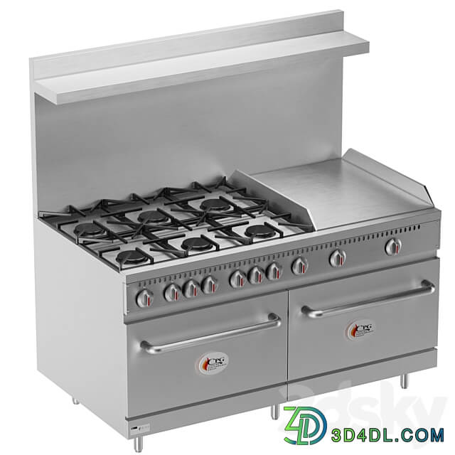 Restaurant Kitchen Equipment vol 01 3D Models