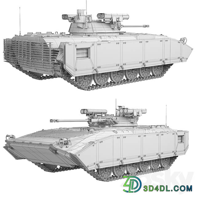 BMP 2M 2005 3D Models