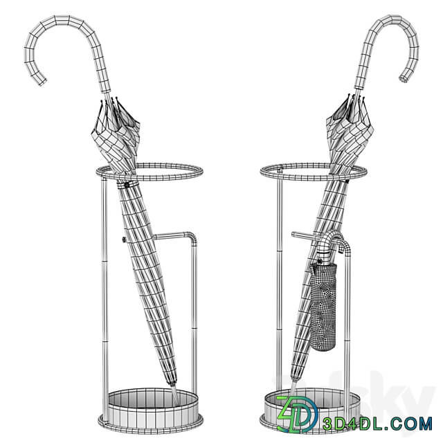 Umbrella stand Minimum Calligaris Other decorative objects 3D Models