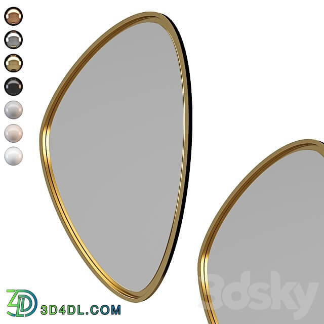 Mirror Onde Uno 3D Models