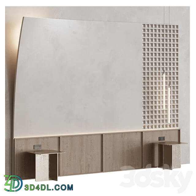 Headboard 01 Other decorative objects 3D Models