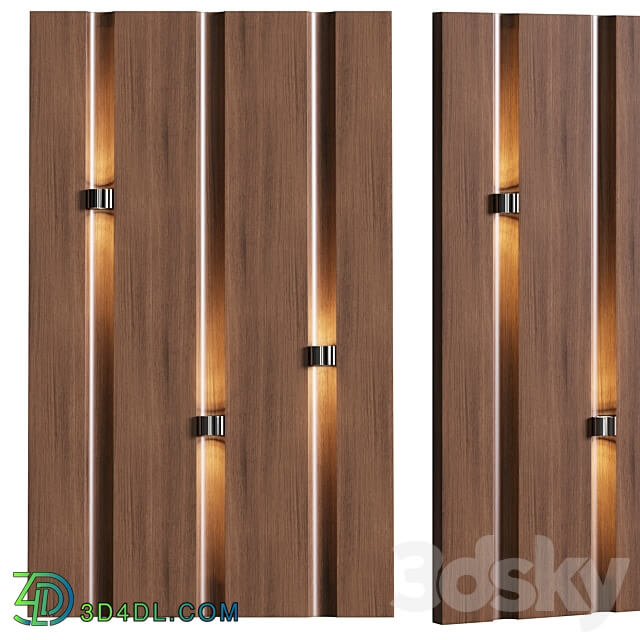 Wall panels Lux by Store 54 3D Models