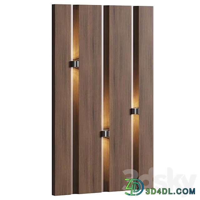 Wall panels Lux by Store 54 3D Models