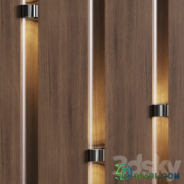 Wall panels Lux by Store 54 3D Models