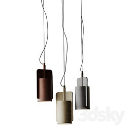 Nordic Industrial Style Restaurant Pendant Pendant light 3D Models 