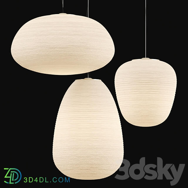 Rituals Collection by Foscarini Pendant light 3D Models