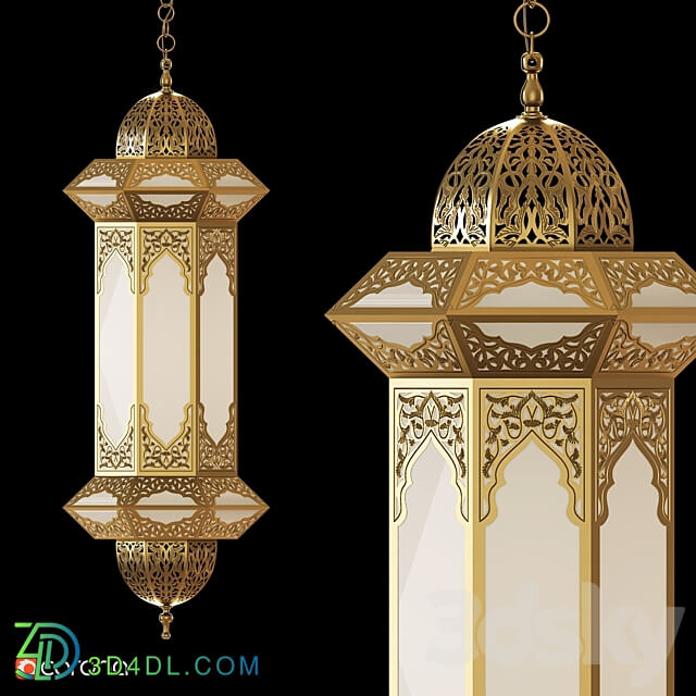 ZEKE CEILING PENDANT ML596 Pendant light 3D Models