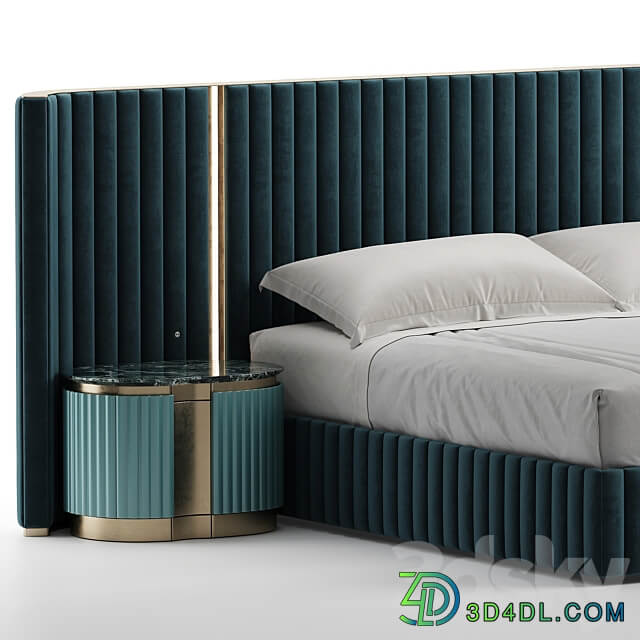 visionnaire leonardo bed Bed 3D Models