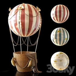 Hot air balloon Miscellaneous 3D Models 