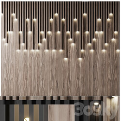 Wall panel set 2 3D Models 