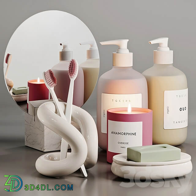 Bathroom decor 3D Models