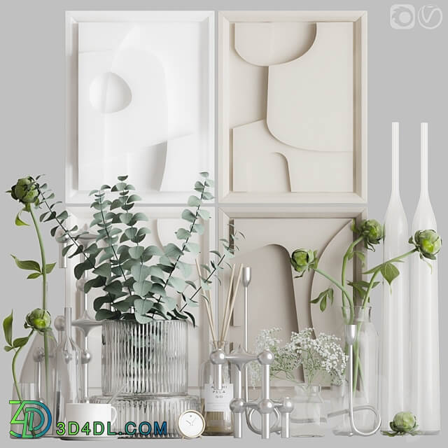 Decorative set 41 3D Models