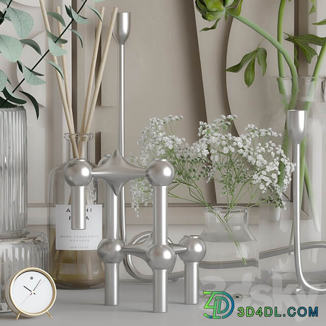 Decorative set 41 3D Models