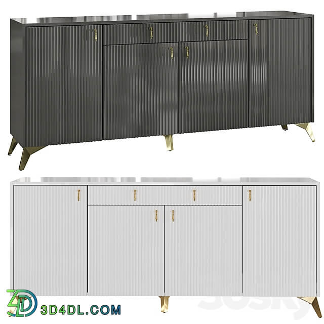 Chest of drawers Creative Sideboard Chest of drawer 3D Models