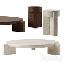 Vola coffee tables by Martin Masse 3D Models 