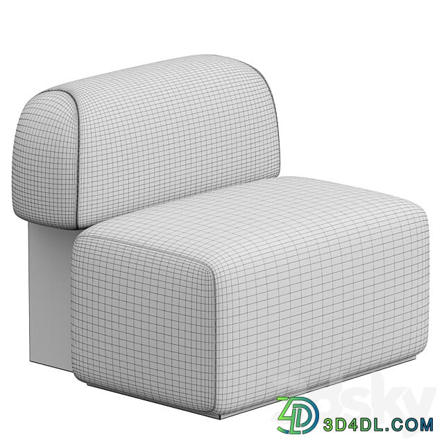 Yemeni lounge chair 3D Models