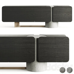 Enne Titano Sideboard By Maurizio Manzoni Sideboard Chest of drawer 3D Models 