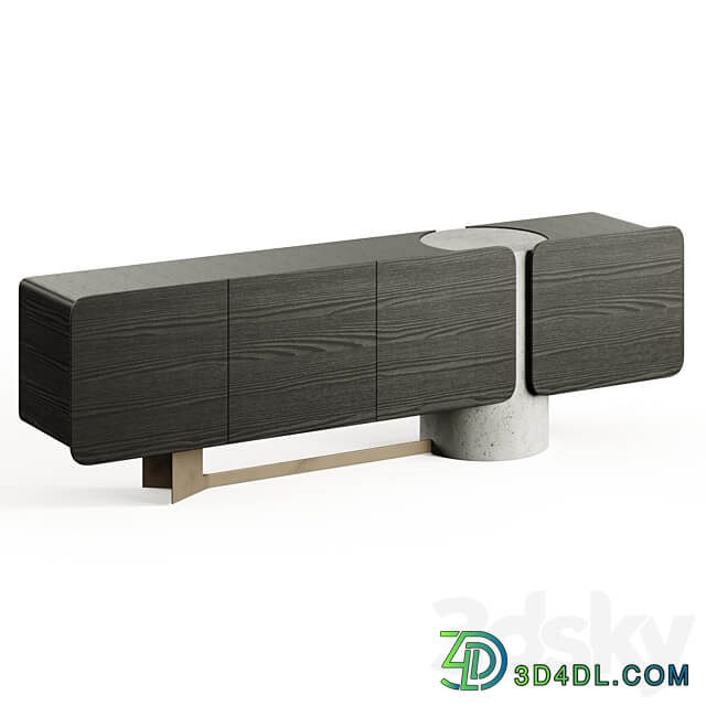 Enne Titano Sideboard By Maurizio Manzoni Sideboard Chest of drawer 3D Models