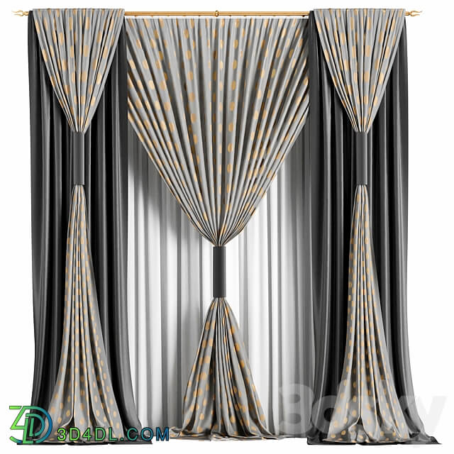 Curtain 24 3D Models