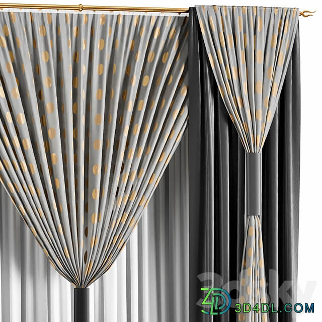 Curtain 24 3D Models