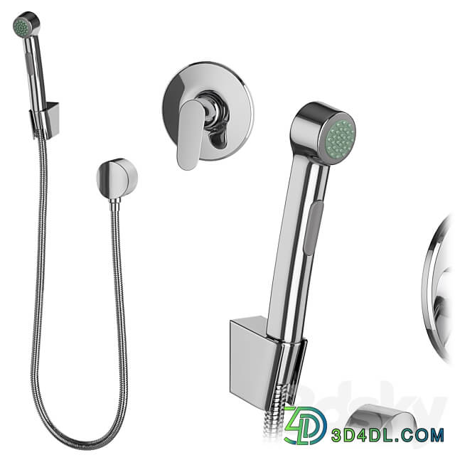 Hansgrohe set 178 mixers and shower systems Faucet 3D Models