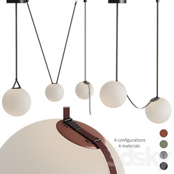 PLUSMINUS By Vibia v. 3 Pendant light 3D Models 