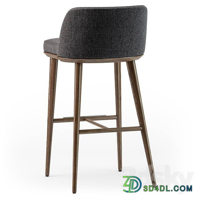 Calligaris Foyer stool set 02 3D Models