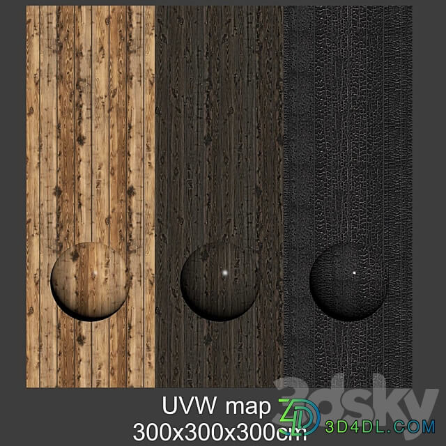 Burnt wood Burnt wood 3D Models