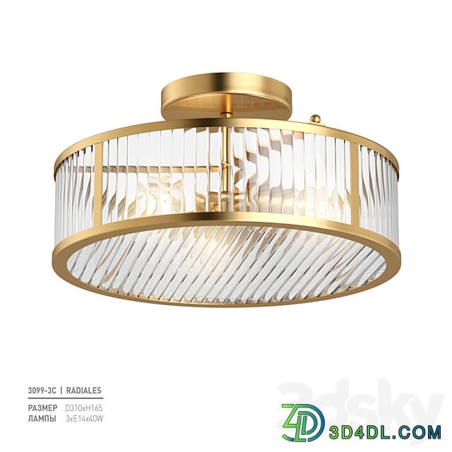 Favorite 3099 3C Ceiling lamp 3D Models