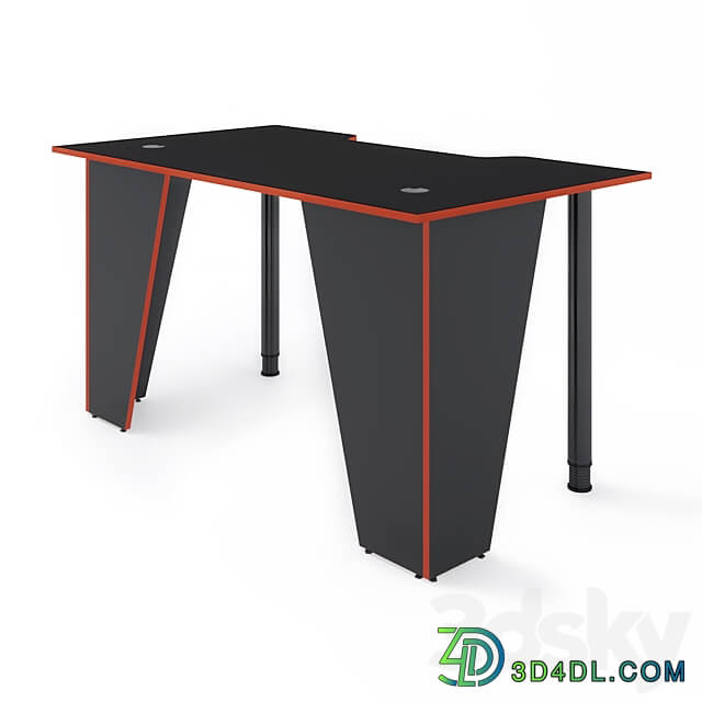 Gaming computer table XGAMER BASIC XG12 BR 3D Models