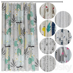 Shower curtain for children 