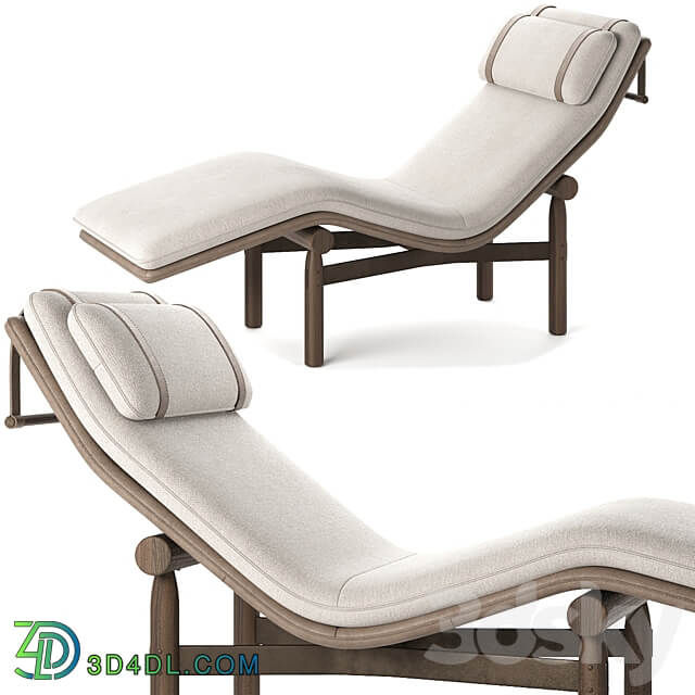 District Eight Stilt Chaise Lounge 3D Models