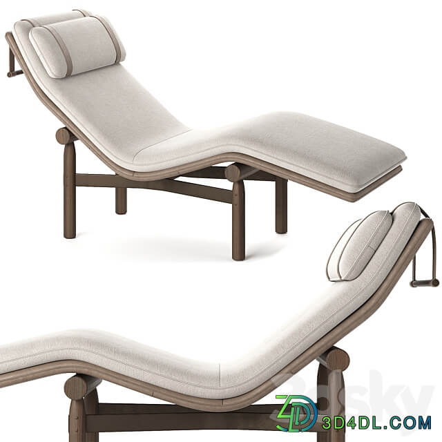 District Eight Stilt Chaise Lounge 3D Models