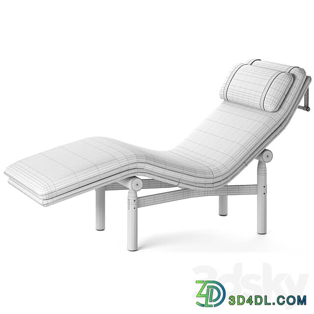 District Eight Stilt Chaise Lounge 3D Models