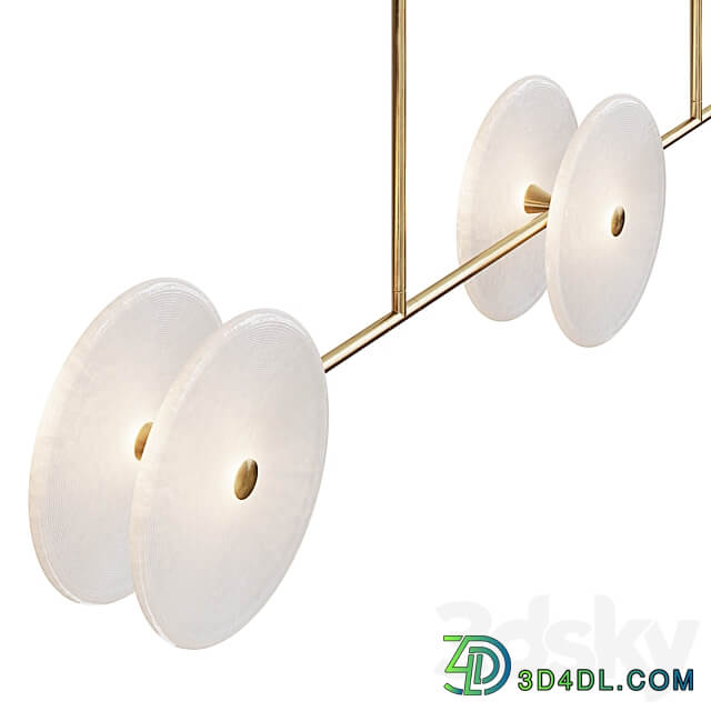 Set of pendant lights CORAL LINEAR from Soktas Pendant light 3D Models