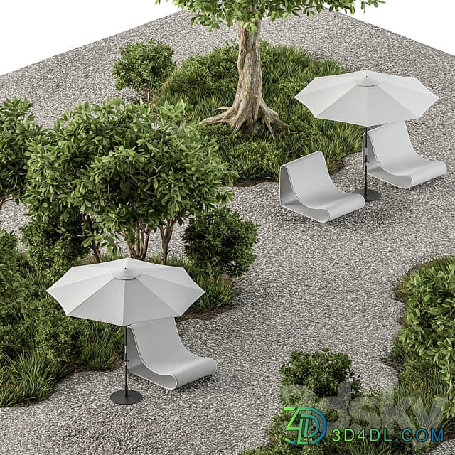 Urban and Environment Element Set 50 Urban environment 3D Models