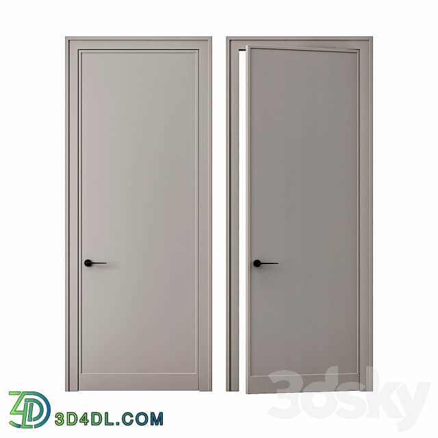 door art line 4 3D Models