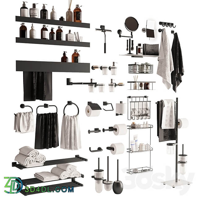 Bathroom accessories Wasserkraft 3D Models