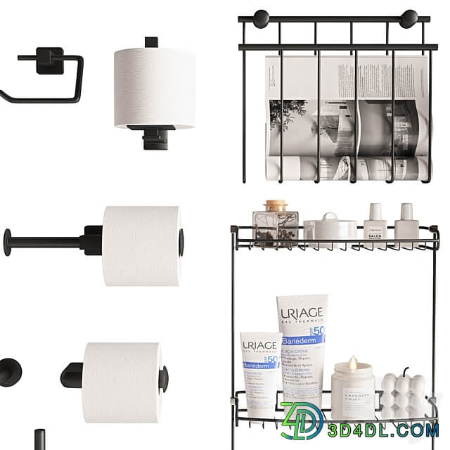 Bathroom accessories Wasserkraft 3D Models