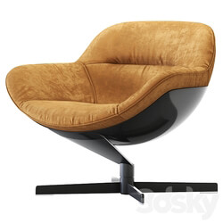 277 Auckland Armchair Cassina Fabric 3D Models 