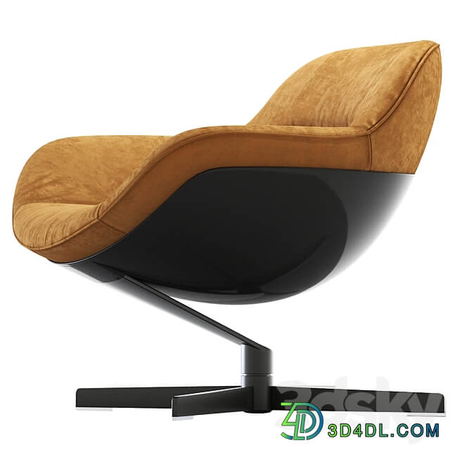 277 Auckland Armchair Cassina Fabric 3D Models