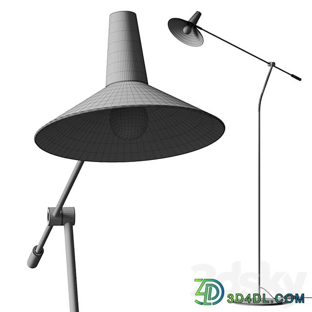 La Redoute Lidia Metal Floor Lamp 3D Models