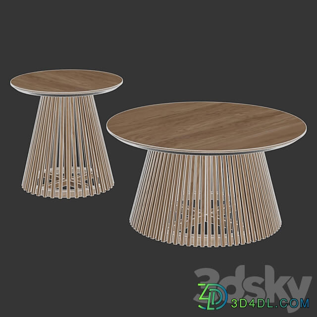 Kave Home Jeanette Set 3D Models