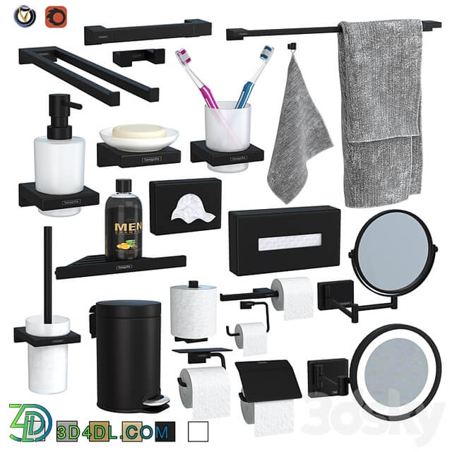 Hansgrohe AddStoris Accessory Set (20 pcs)