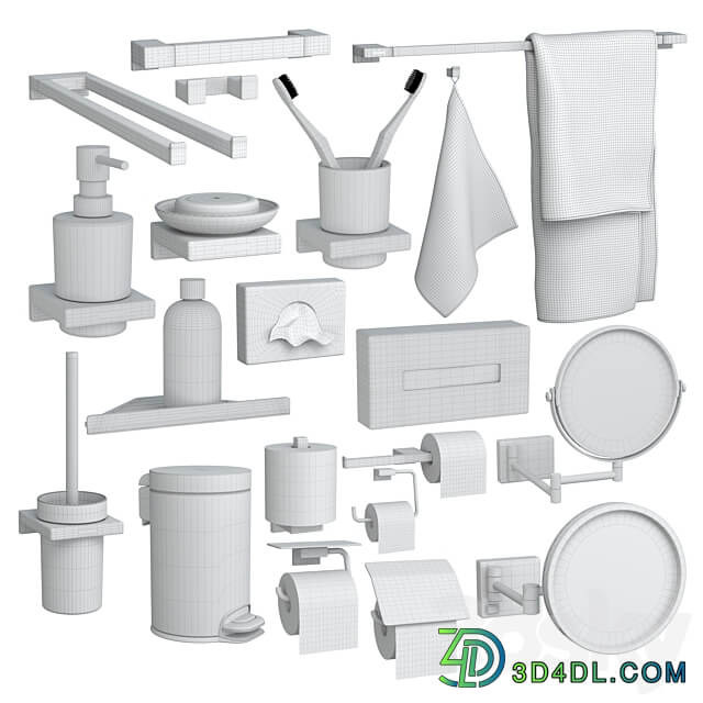 Hansgrohe AddStoris Accessory Set (20 pcs)