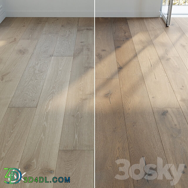 Parquet set 20 Bundle 2 Types of oak 6k textures 3D Models